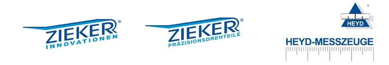 Logo Zieker :: Logo Heyd-Messzeuge